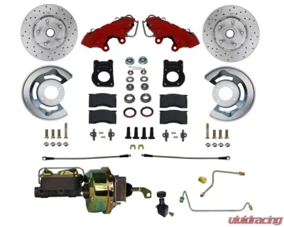 Leed Brakes Factory Manual Transmission Cars Power Front Kit Ford Mustang 1964-1966 - RFC0001-H405MX