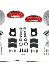 Leed Brakes Maxgrip Lite 4 Piston Front Disc Brake Conversion Kit Spindle Mount Mercury Comet 1963-1969                                     - RFC0005SMX - Image 7