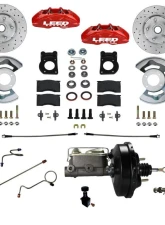 Leed Brakes Maxgrip Lite 4 Piston Power Disc Brake Conversion Mercury Cougar 1971-1973                                     - RFC0008-W405X - Image 12