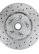Leed Brakes Dual Diaphragm Power Front Kit w/ Drilled Rotors & Red Powder Coated Calipers Ford Victoria 1958-1960                                     - RFC0025-8307X - Image 4