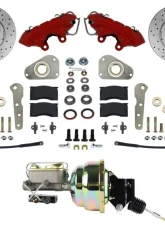 Leed Brakes 4 Piston Full Size Power Front Disc Brake Conversion Mercury Villager 1964-1967                                     - RFC0025-P307X - Image 7