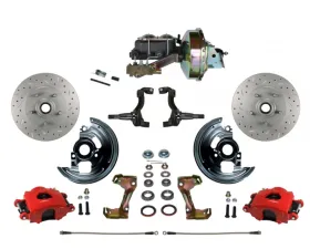 Leed Brakes Power Front Disc Brake Kit w/ 9