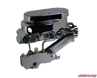 Leed Brakes Manual Front Disc Brake Kit Drilled & Slotted Rotors w/ Red Powder Coated Caliper Disc Drum Pontiac LeMans 1964-1972 - RFC1002-FA1X