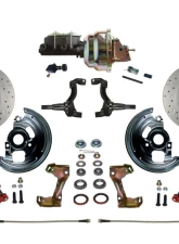 Leed Brakes Power Front Disc Brake Kit w/ 8" Dual Booster Adjustable Proportioning Valve Pontiac Tempest 1964-1970                                     - RFC1002-M105X - Image 8