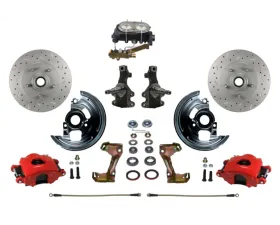 Leed Brakes Disc Disc Manual Front Disc Brake Kit Pontiac Tempest 1964-1970