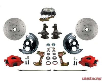 Leed Brakes Disc Disc Manual Front Disc Brake Kit Pontiac Tempest 1964-1970 - RFC1003-3A3X