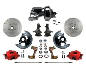 Leed Brakes Disc Drum Cast Iron Power Front Disc Brake Kit Pontiac Tempest 1964-1970