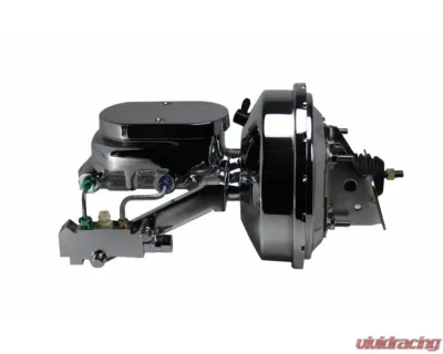 Leed Brake Disc Disc Power Front Disc Brake Kit w/ 2" Drop Spindle Drilled & Slotted Rotors Pontiac Tempest 1964-1970 - RFC1003-F6B4X