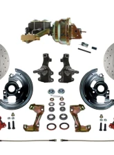 Leed Brakes 8" Dual Booster Disc Disc Power Front Disc Brake Kit Pontiac Tempest 1964-1970                                     - RFC1003-M1A3X - Image 8
