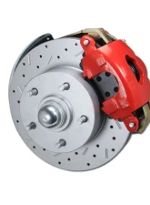 Leed Brakes Drilled & Slotted Rotors Manual Front Disc Bracket Kit Chevrolet Nova 1962-1967                                     - RFC1006-305X - Image 2