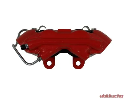 Leed Brakes Manual Front Kit w/ Drilled Rotors & Red Powder Coated Calipers Plymouth Savoy 1962-1964 - RFC2002-C05X