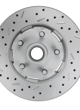 Leed Brakes Front Disc Brake Conversion Kit w/ Maxgrip XDS & Red Calipers Plymouth Fury III 1965-1972                                     - RFC2003-C05PX - Image 5