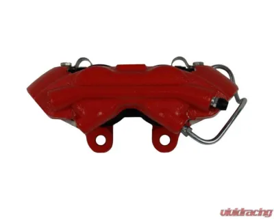 Leed Brakes Manual Front Kit w/ Drilled Rotors & Red Powder Coated Calipers Plymouth Fury III 1965-1972 - RFC2003-C05X