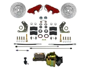 Leed Brakes Front Disc Brake Conversion Kit Mopar C Body Factory Power Brakes Plymouth Fury II 1965-1972