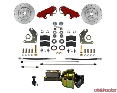 Leed Brakes Front Disc Brake Conversion Kit Mopar C Body Factory Power Brakes Plymouth Fury II 1965-1972 - RFC2003-P405X