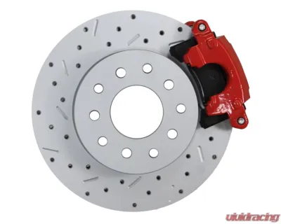 Leed Brakes 5x4.75 w/ Staggered Shocks Rear Disc Brake Conversion Kit Chevrolet Camaro 1970-1981 - RRC1003X