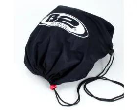 B2 Black Draw String Bag