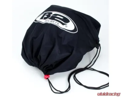 B2 Black Draw String Bag - 2120022