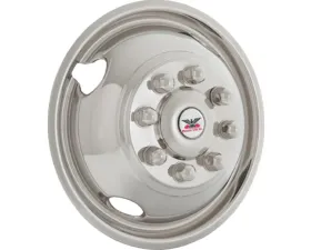Phoenix USA Stainless Steel DOT Mounting Style Front Wheel Simulator Set Ford F350 1999-2002