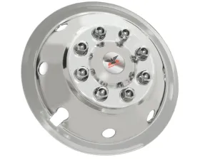 Phoenix USA Stainless Steel Front Quick Liner Wheel Simulator Set Ford E350 | E450 1992-2007