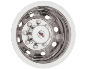 Phoenix USA Stainless Steel Rear Quick Liner Wheel Simulator Set Ford E350 | E450 1992-2007