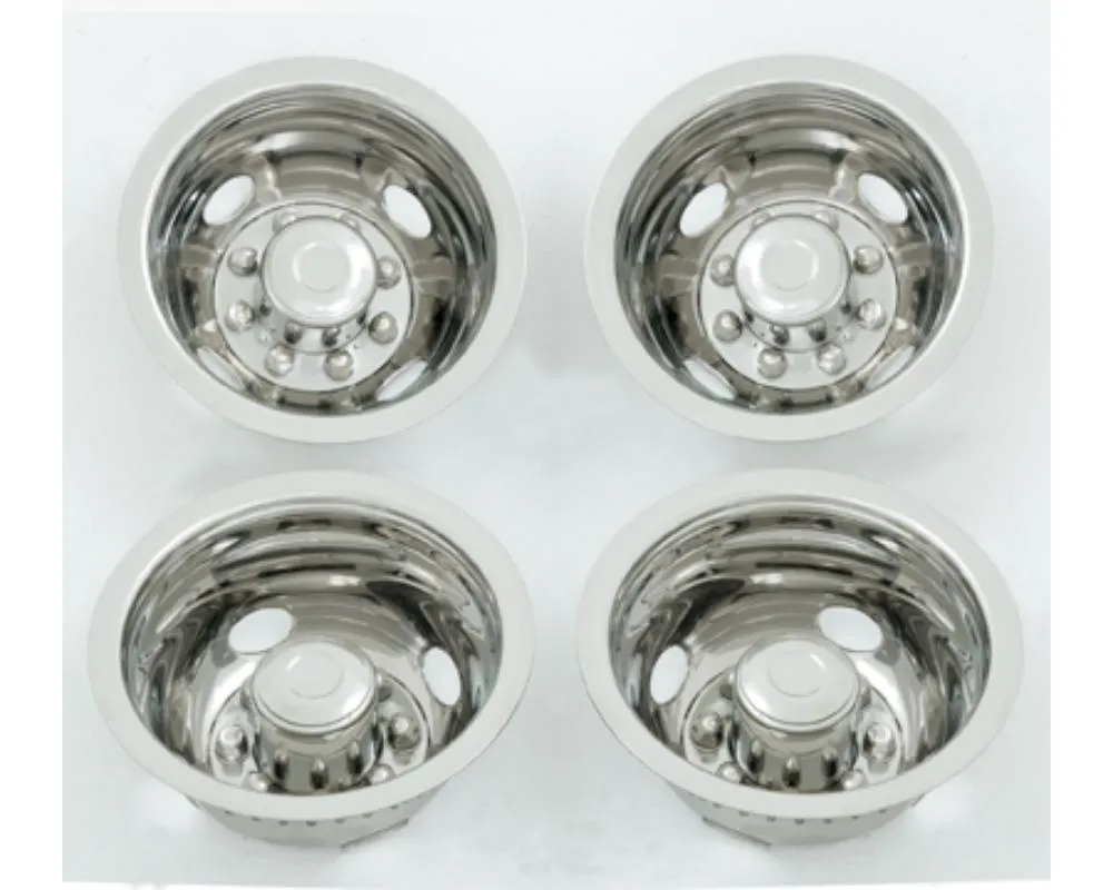 Phoenix USA Polished Stainless Steel Quick Liner Wheel Simulator Set - GQT60