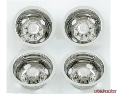 Phoenix USA Polished Stainless Steel Quick Liner Wheel Simulator Set - GQT60