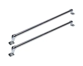 Phoenix USA Stainless Steel Grab Rail Kit 12 x 7/8 Tube & Stanchions w/ Mounting Screws