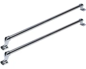Phoenix USA Stainless Steel Grab Rail Kit 36 x 7/8 Tube & Stanchions w/ Mounting Screws
