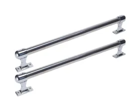 Phoenix USA Stainless Steel Grab Rail Kit 24 x 1 1/4 Tube & Stanchions w/ Gasket & Screws