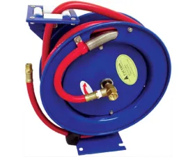 Phoenix USA Retractable Hose Reel w/ 25' 3/8 Hose