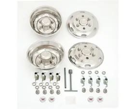 Phoenix USA Stainless Steel DOT Mounting Style Wheel Simulator Set 19.5