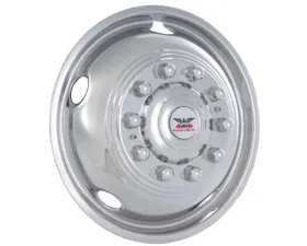 Phoenix USA Stainless Steel DOT Mounting Style Front Wheel Simulator Set Dodge Ram 4500 | 5500 2007-2015
