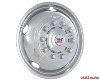 Phoenix USA Stainless Steel DOT Mounting Style Front Wheel Simulator Set Dodge Ram 4500 | 5500 2007-2015 - ND1912F