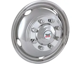 Phoenix USA Stainless Steel DOT Mounting Style Front Wheel Simulator Set Ford F450 | F550 2003-2004