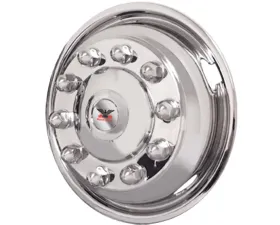 Phoenix USA Stainless Steel DOT Mounting Style Front Wheel Simulator Set Ford | Freightliner | International 1992+