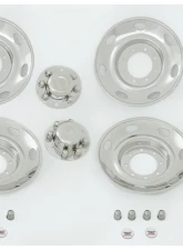 Phoenix USA Stainless Steel DOT Mounting Style Wheel Simulator Set Ford F250 | F350 | E250 | E350 1992+                                     - NSF921 - Image 2