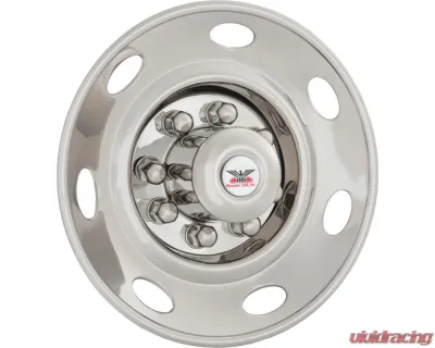 Phoenix USA Stainless Steel DOT Mounting Style Wheel Simulator Set Ford F250 | F350 | E250 | E350 1992+ - NSF921