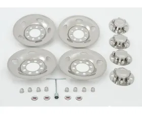 Phoenix USA Stainless Steel DOT Mounting Style Wheel Simulator Set Chevrolet | GMC 2001+