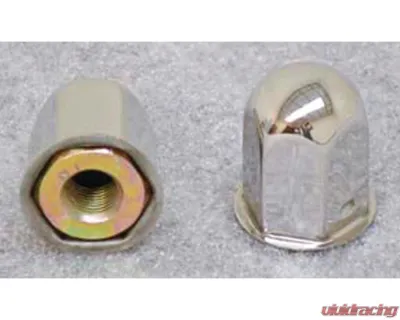 Phoenix USA 9/16" ID x 1 5/8 Tall Lug Nut Cover w/ Jam Nut Crimped Inside - PGDSF92LNT