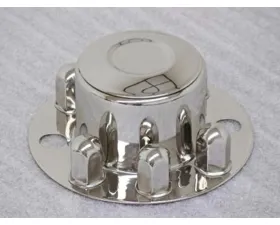 Phoenix USA NSF941 & NST06 Stainless Steel DOT Mounting Style Front Hub Cover w/ Pop Out Center