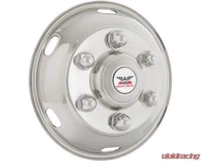 Phoenix USA N6664 Stainless Steel DOT Mounting Style Front Wheel Simulator - PN6558FWL