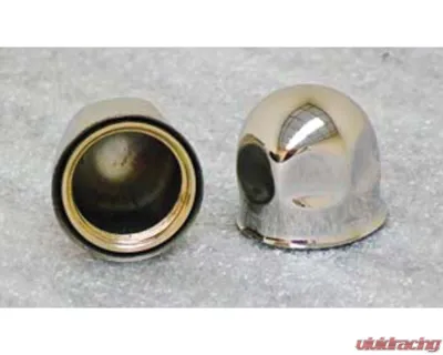 Phoenix USA 1 1/16" ID x 1.5 Lug Nut Cover w/ Jam Nut Crimped Inside - PNSG03LNT