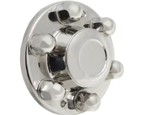 Phoenix USA NST15 Stainless Steel DOT Mounting Style Hub Cover w/ Pop Out Center