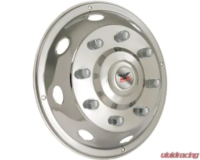 Phoenix USA QC1019 & QC1019F Stainless Steel Quick Cover Ring Mounting Style Front Wheel Simulator - PQC1019FWL