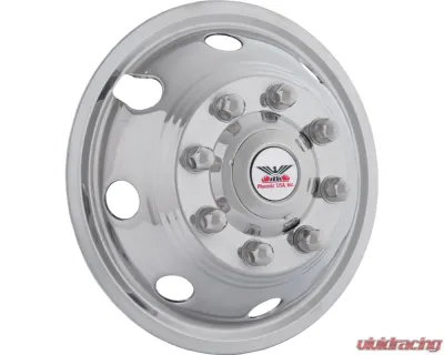 Phoenix USA QL74 & QL74F Stainless Steel Quick Liner Hubcap Style Mounting Front Wheel Simulator - PQL74FWL