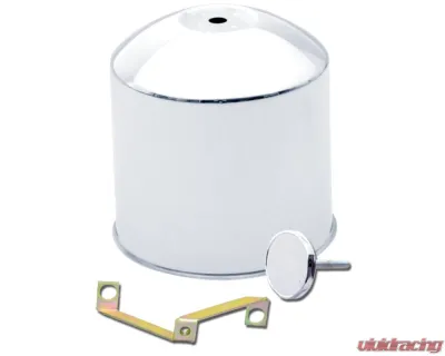 Phoenix USA Stainless Steel Rear 10 Lug Hub Cover w/ 8.25 Dia Axle - Q2020