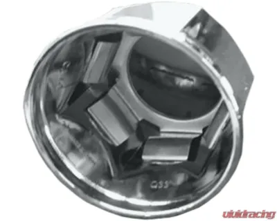 Phoenix USA 33mm Hex 2 1/16" Tall Chrome ABS Lug Nut Cover - Q33