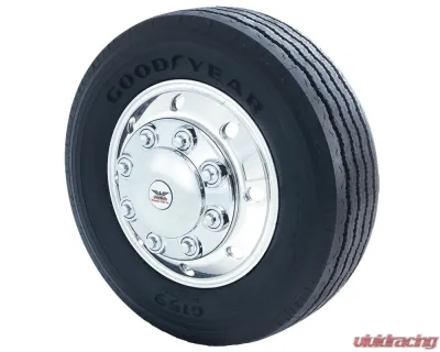 Phoenix USA ABS Front Hub Cover 19.5" 8 Lug 275mm BC w/ 20mm Studs - Q820F