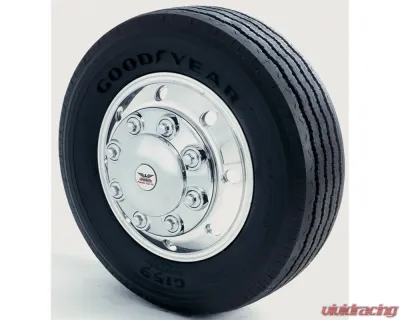 Phoenix USA ABS Front Hub Cover 19.5" 8 Lug 275mm BC w/ 22mm Studs - Q822F